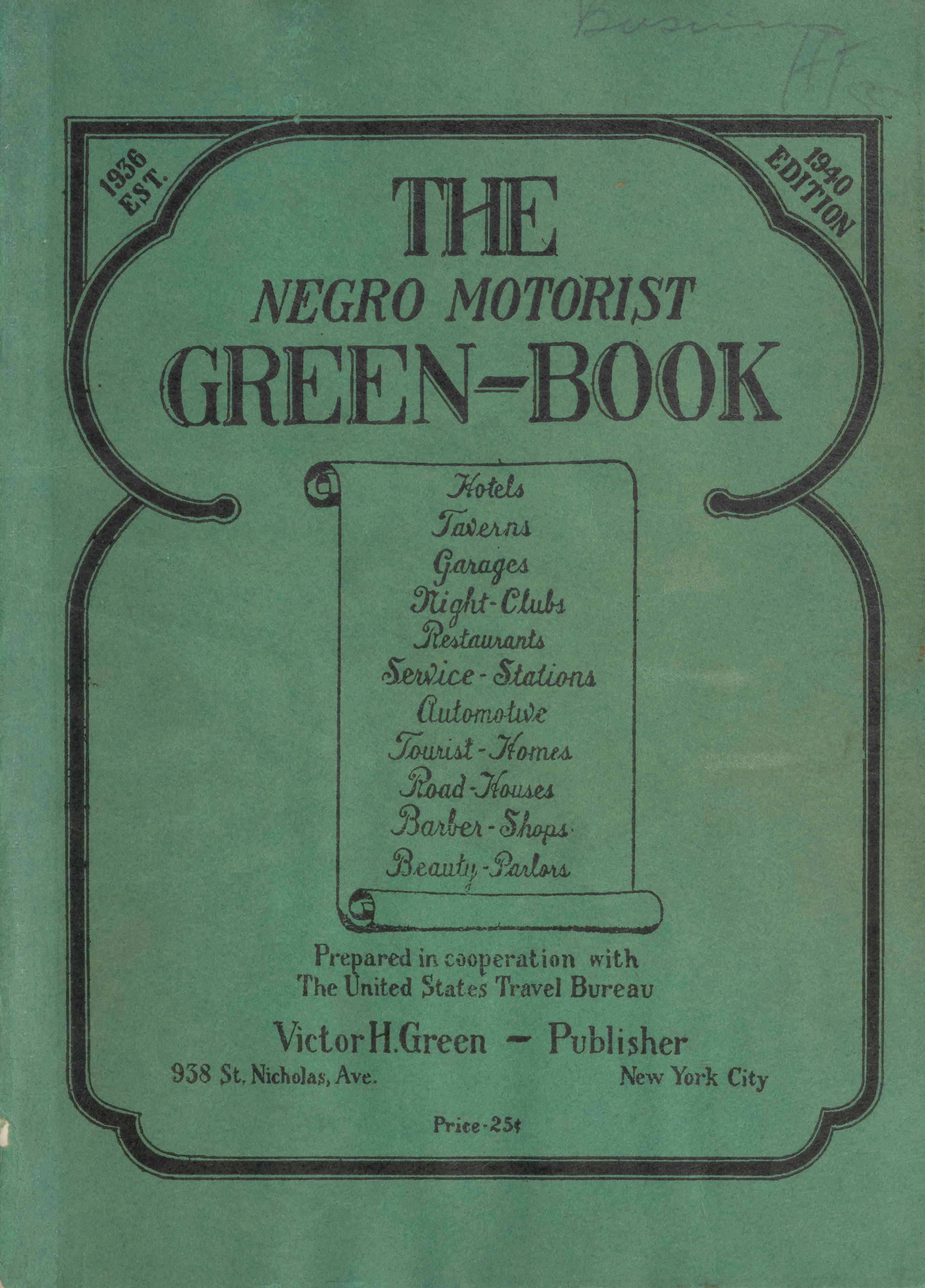 Lectures & Libations: The Green Book- How Black America Used to Travel
