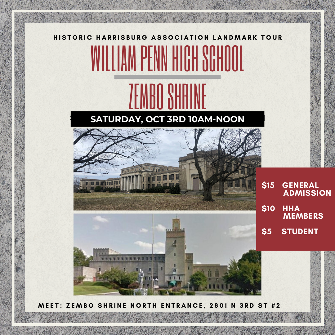 LANDMARKS TOUR: William Penn High School and Zembo Shrine