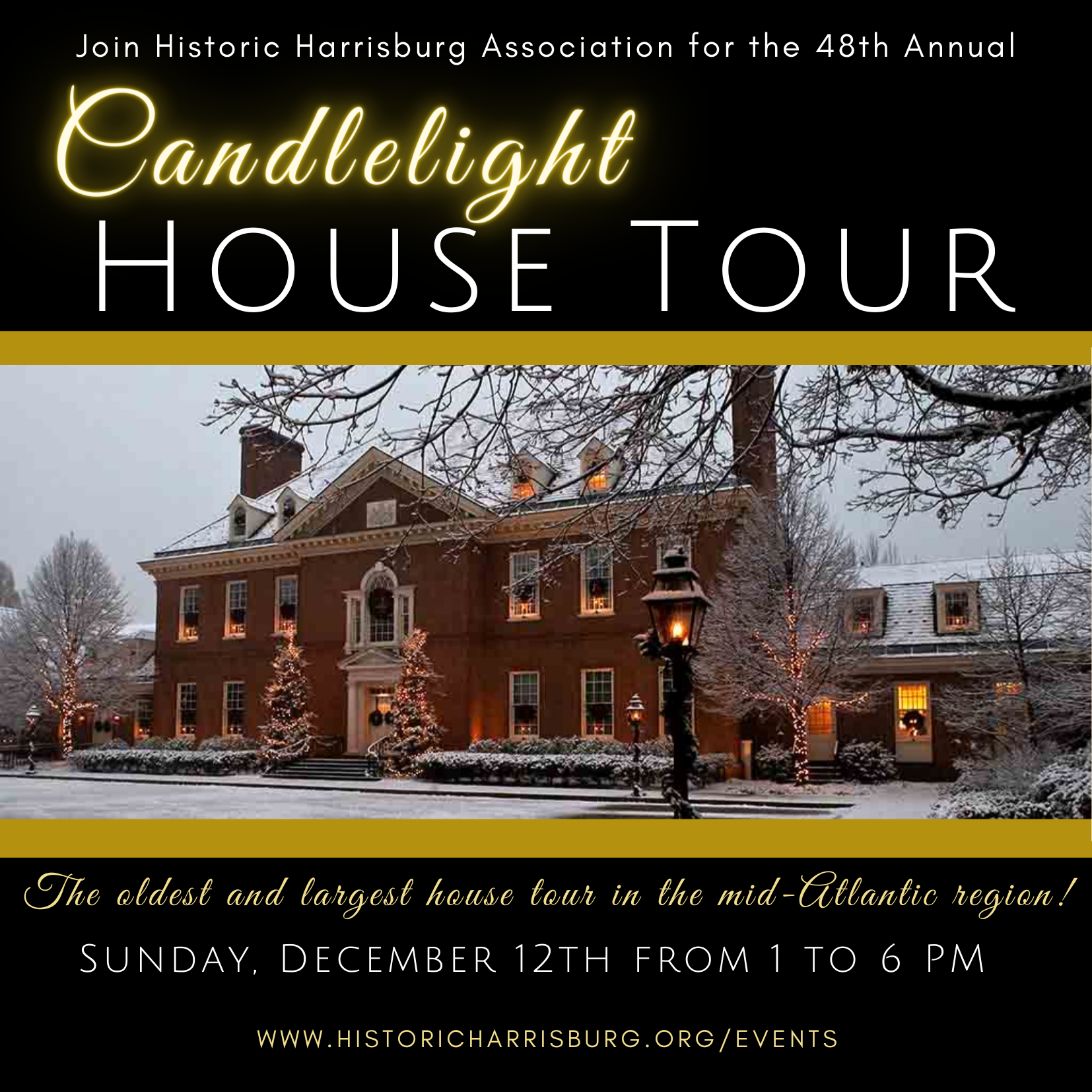 *CANCELLED* 48th Annual Candlelight House Tour