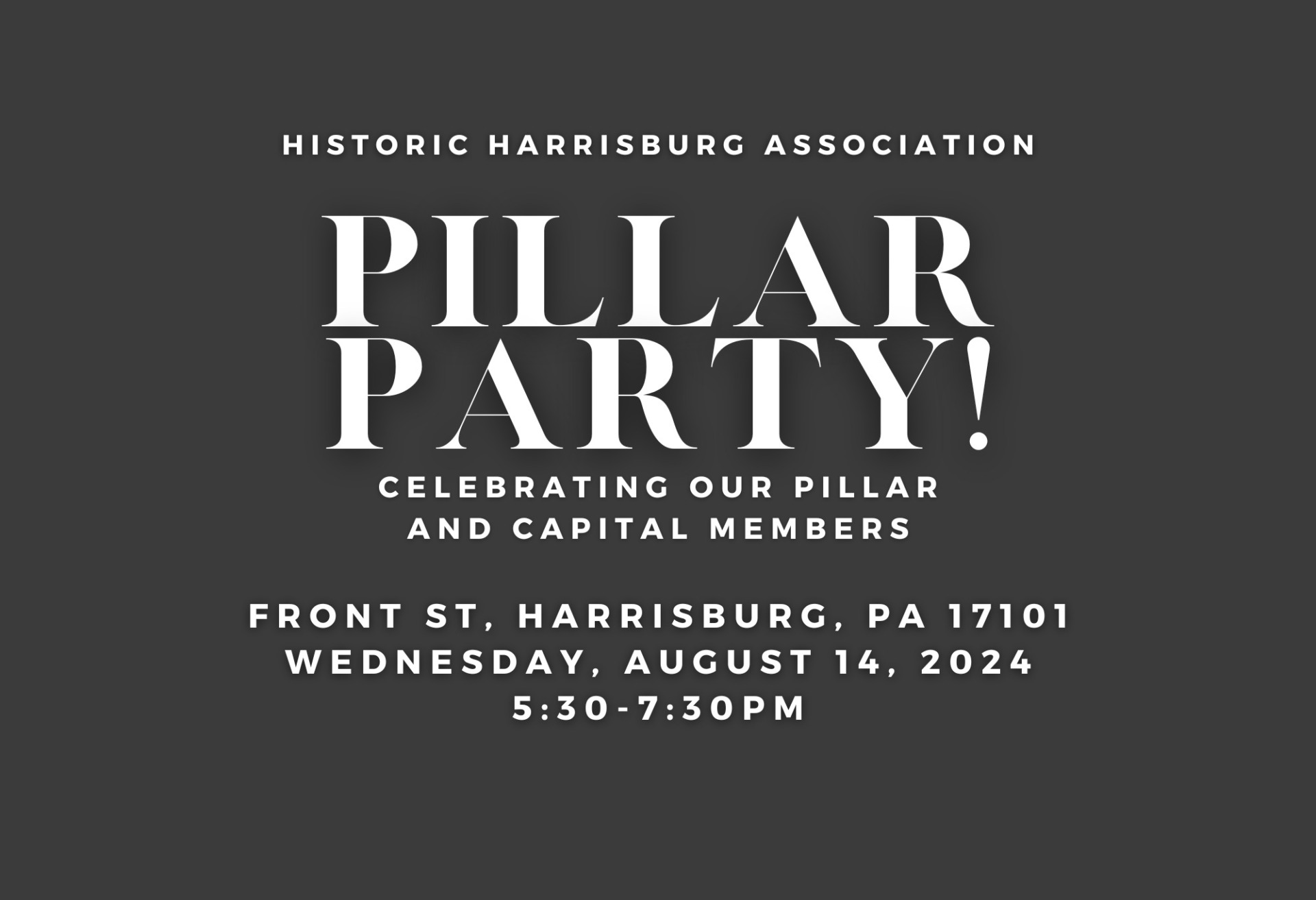 2024 Pillar Party