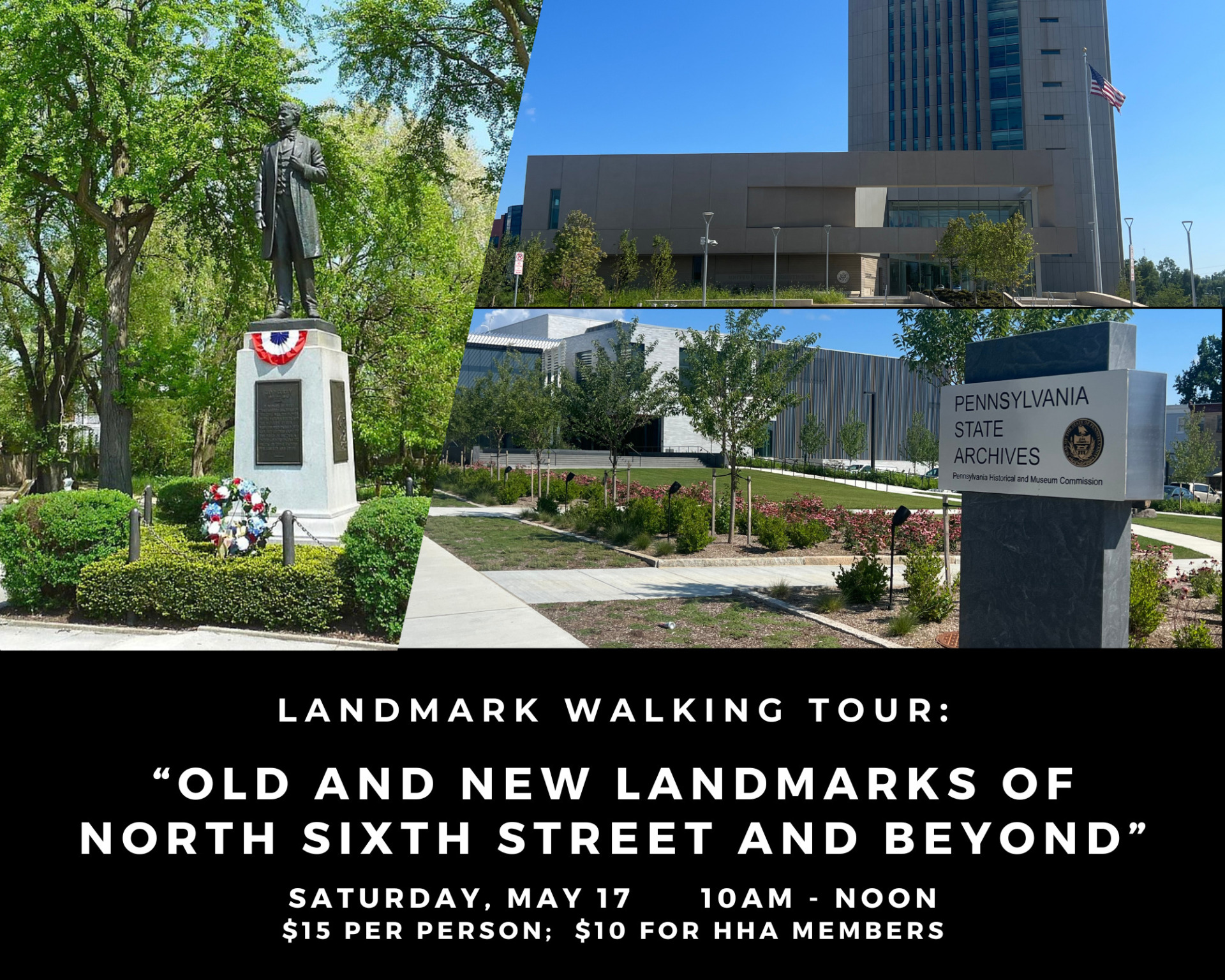 Landmark Walking Tour: “Old and New Landmarks of North Sixth Street and Beyond”